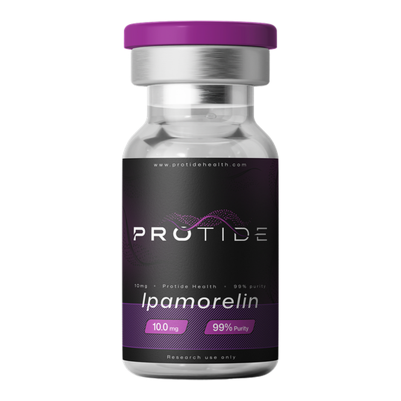 Fotografía de Protide Health Ipamorelin 10 mg · polvo liofilizado · vial de 3 mL